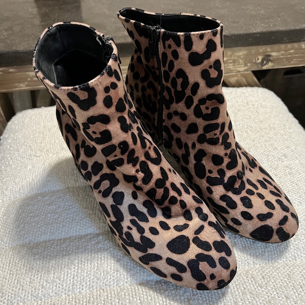 Cheetah boots